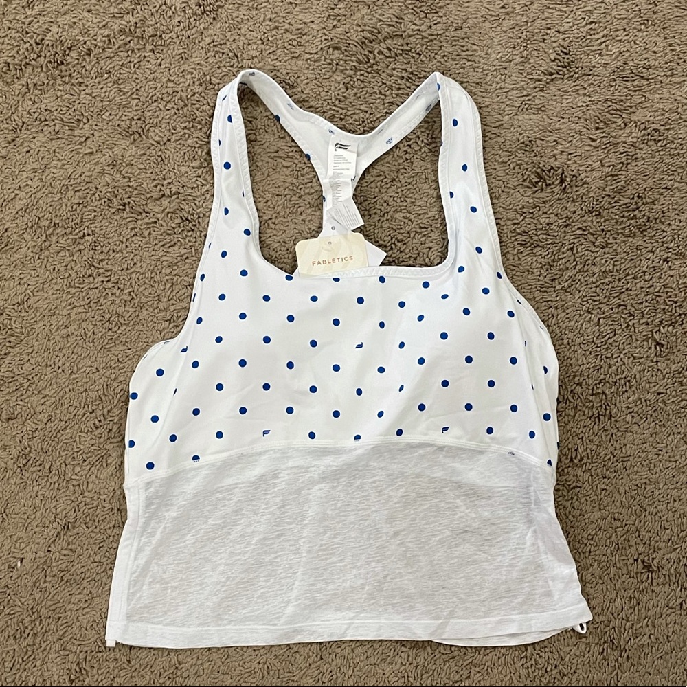 Fabletics Crop Sports Bra Top